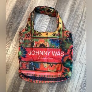 Johnny Was Multicolor Floral Tote
